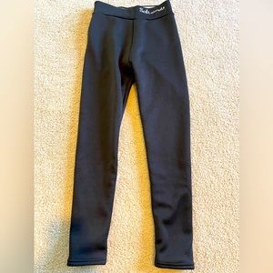 Women’s size 2 Soft Clouds lined black legging.  Excellent Condition.